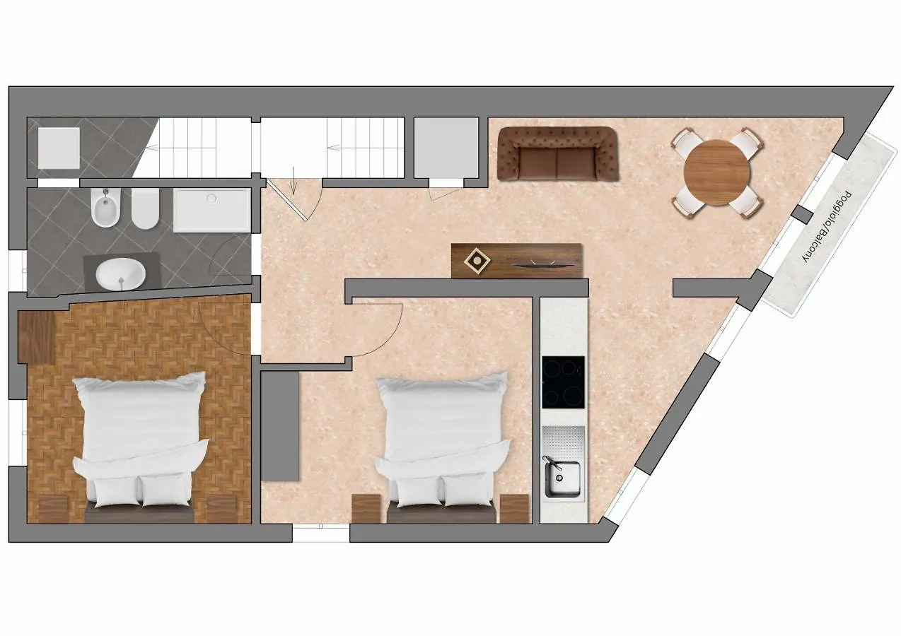 Apartment Querini Suite-Balcony On Canal, Close To San Marco Venice